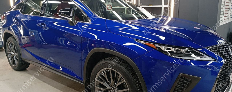 Оклейка полиуретановой пленкой Lexus RX
